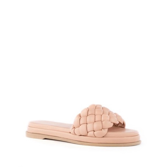 SEYCHELLES Bellissima Braided Slide in Nude - Picture 2 of 5